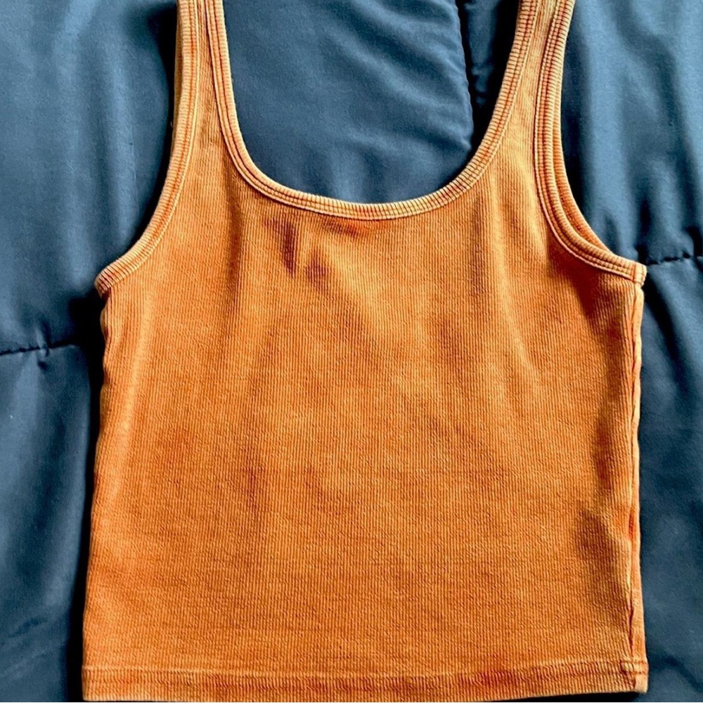 Orange Tank Top